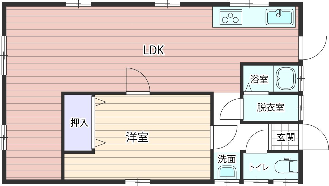 牛田南１丁目　間取り